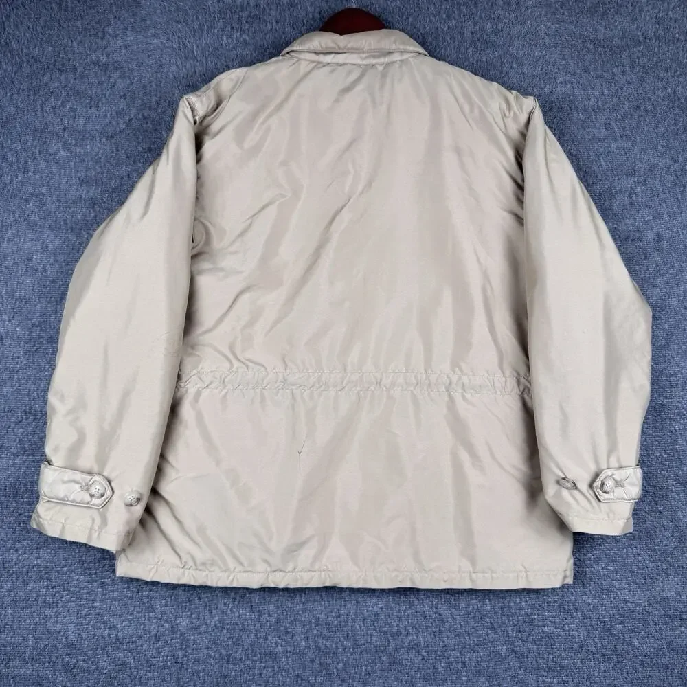 Vintage Polo Sport Ralph Lauren Jacket Mens Large Tan Heavyweight‎ Workwear